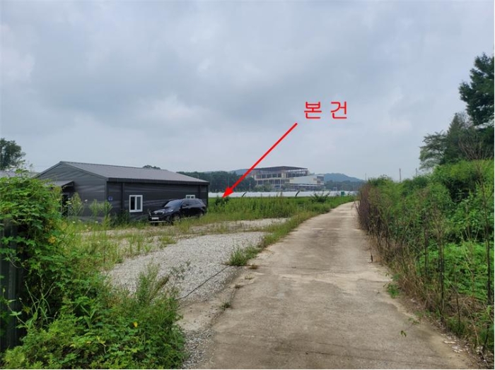 본건 및 주변전경(북동측에서 촬영)