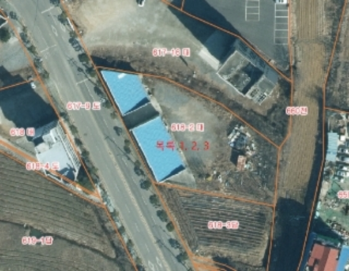 본건 지적 참고도