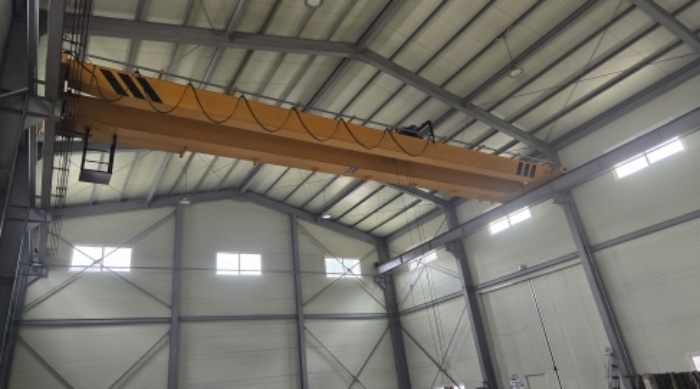 공장저당목록 중 호이스트 1대의 전경