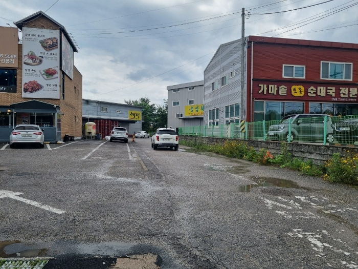 본건 기호(1-6) 북측에서 촬영