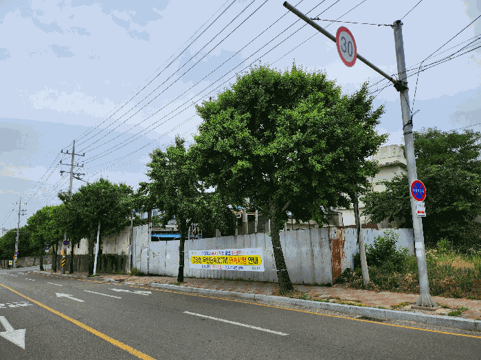 본건 전경(남서