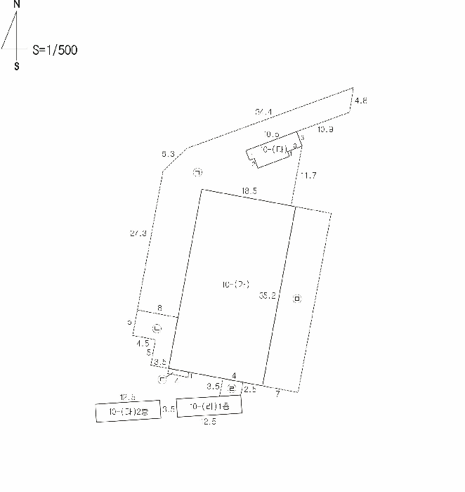 지적 및 건물개