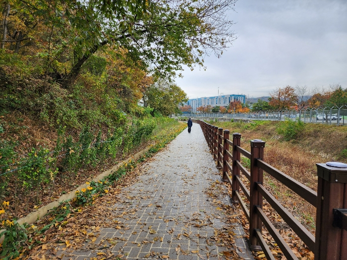 기호 7) 시작지점 및 기호 9) 북서측