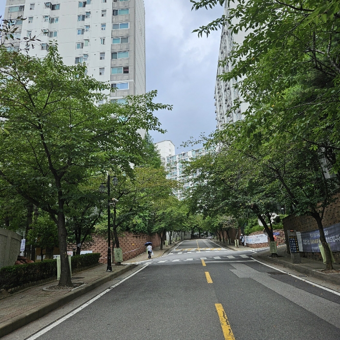 본건 아파트 단지 일부