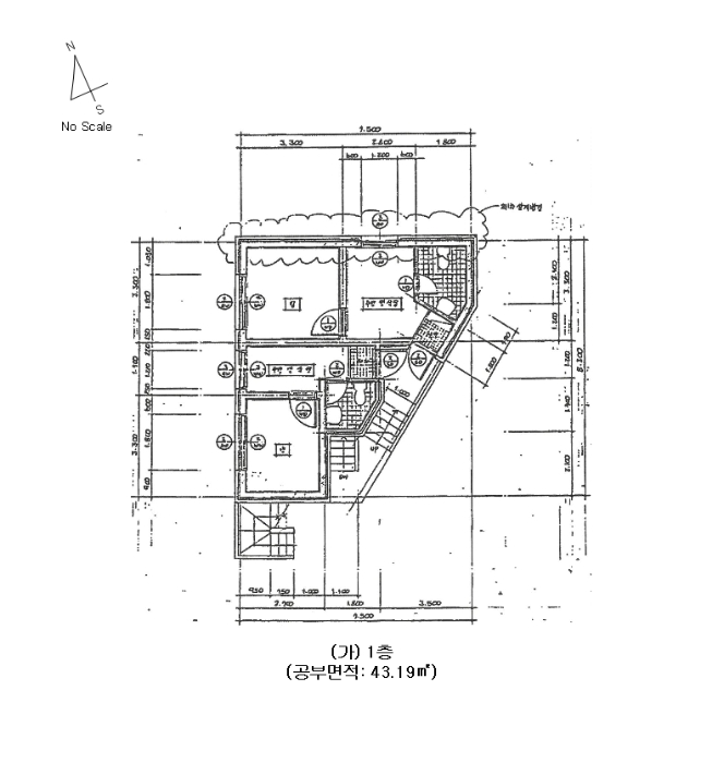 건물개황도 및 내부구조도