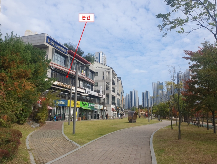 본건 주위환경(남서측에서 촬영)