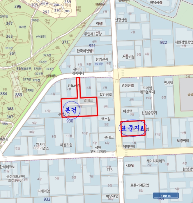 상세위치도(지번약도)