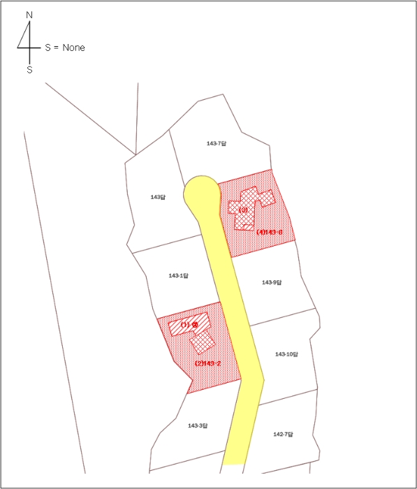 지적 및 건물개