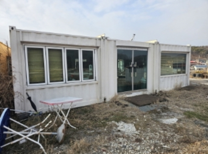 제시 외 사무실용 컨테이너.