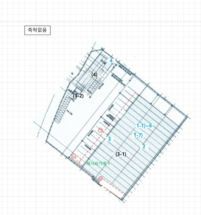 기계기구 배치도
