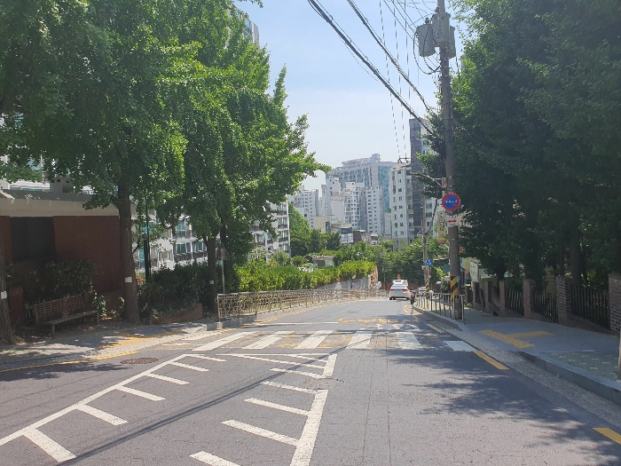 주위 도로 전경