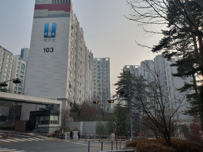 단지 전경(서측에서 촬영)