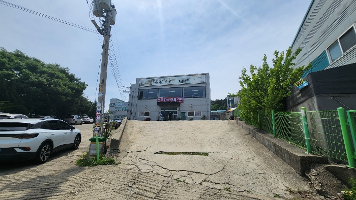 본건 토지 기호(1) 및 건물 기호(6) 전경