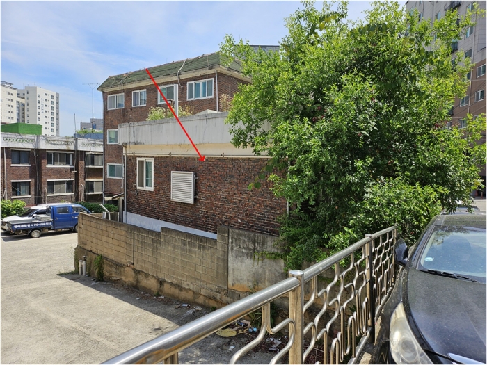 본건 전경(남서측 인근)