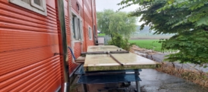 목록3 토지 일부(목록2 건물 뒷면) 전경