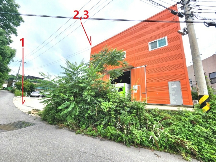 본건 전경(북동측에서 촬영)