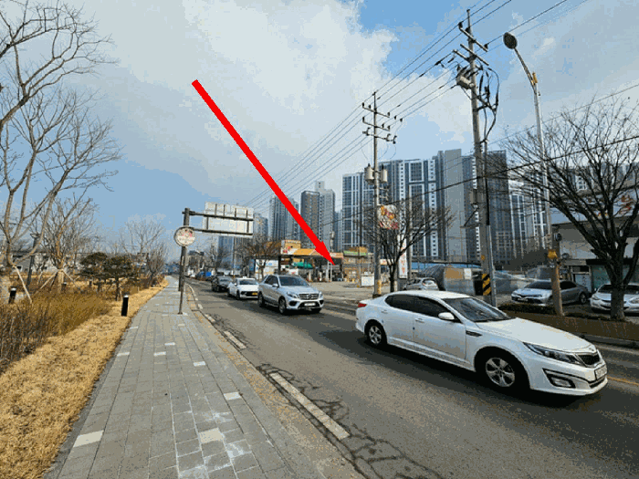 주 위 전 경 - 본건 남측에서 촬영