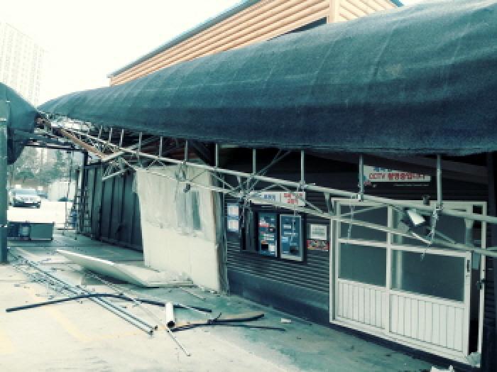 *목록5.6.지상 가설 건축물 및 제시외 건물 전경