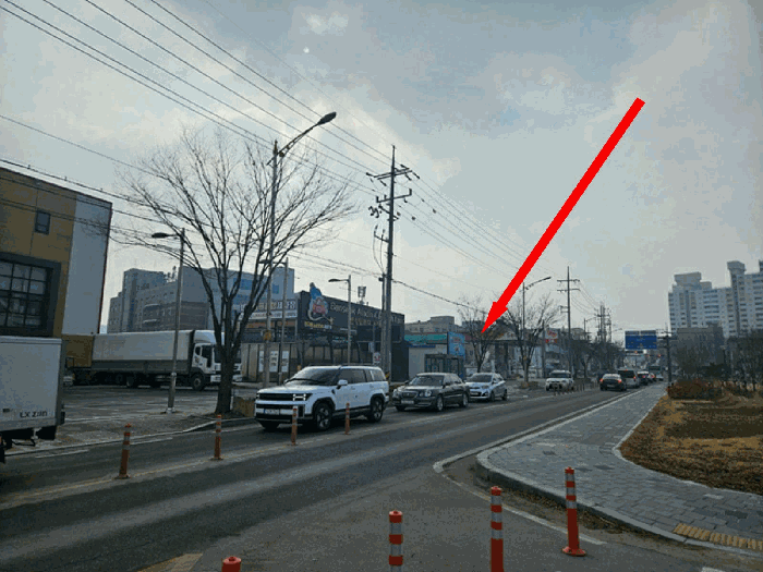 주 위 전 경 - 본건 북측에서 촬영