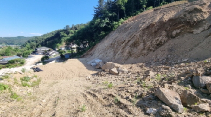 목록 4. 토지(안쪽에서 진입로쪽을 본 모습)