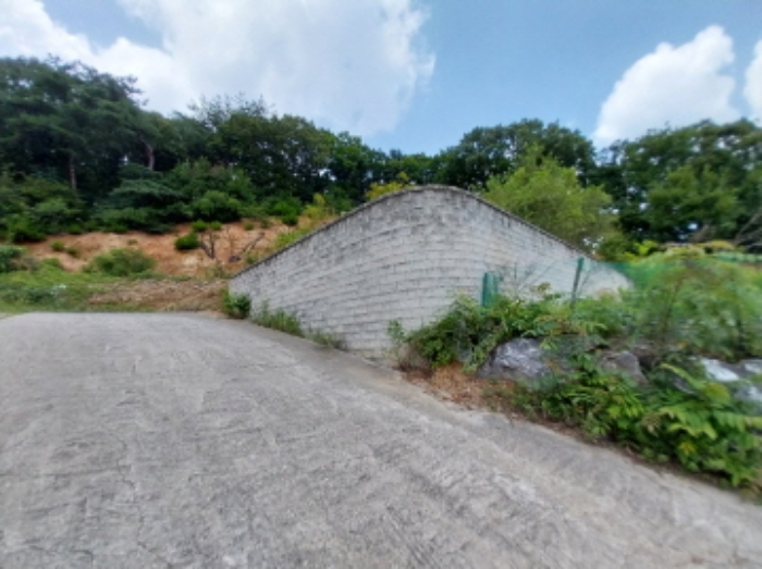 목록1, 목록3 전경, 목록2 축대 부분
