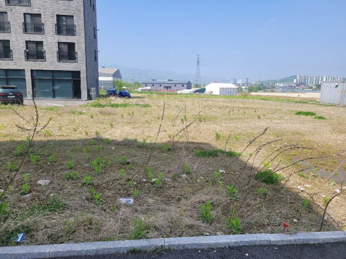 기호ㅍ 4 토지 전경(남동측에서 촬영)