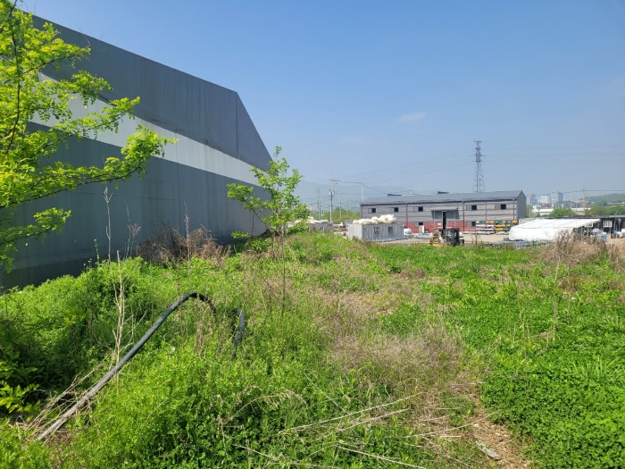 기호 2토지 전경(남측에서 촬영)