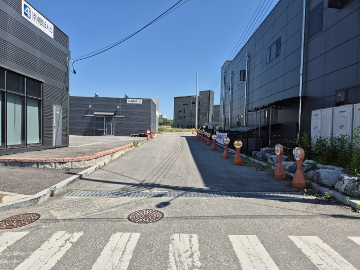 기호 1 토지 북서측 부분 전경(북서측에서 촬영)