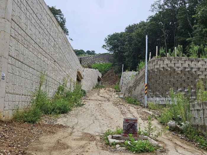 제시 목록 4 전경(진입도로)