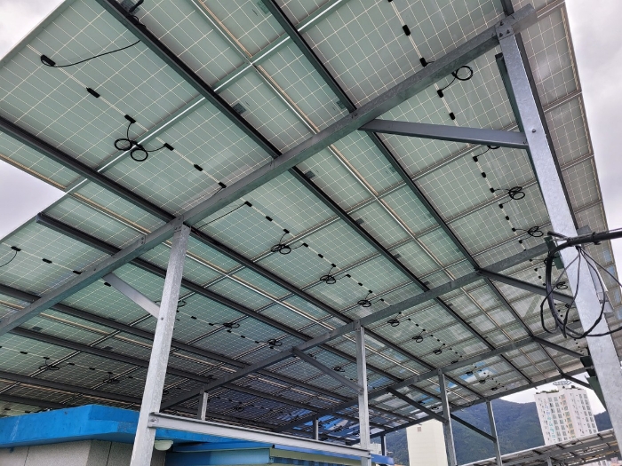 기계기구(태양광모듈) 전경