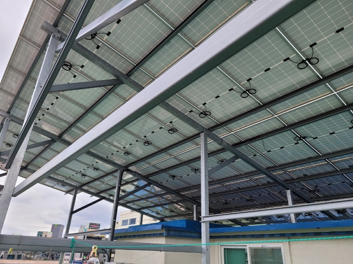 기계기구(태양광모듈) 전경