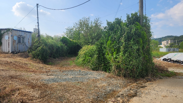 대상토지 진입구 부분