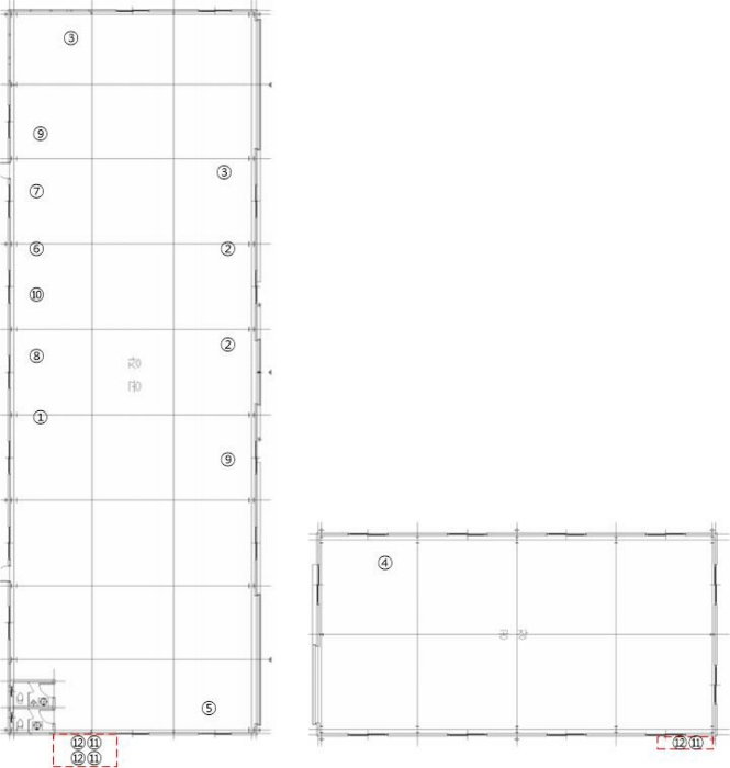 기계기구 배치도