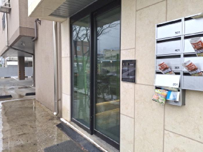 공동 출입구 모습