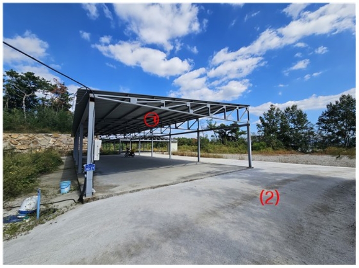 기호(2) 및 제시외건물㉠ 전경