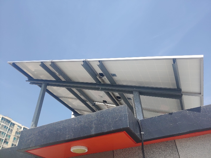 일련번호 가) 옥상 소재 태양광 발전설비