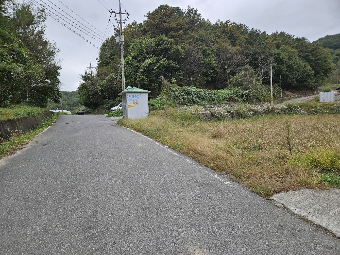 본건 공도에 접속구역(북측에서 촬영)