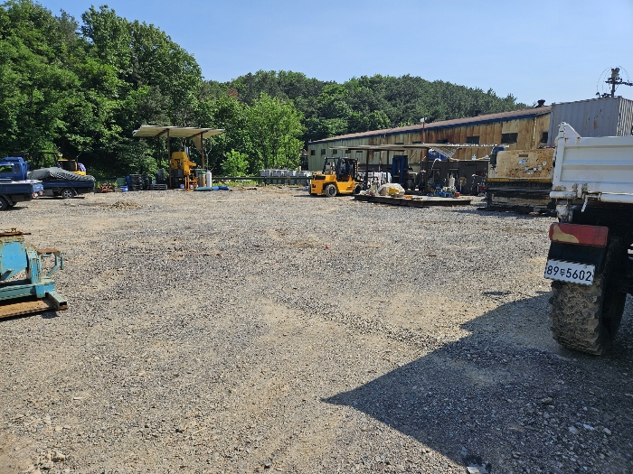 본건 토지의 토목공사 진행 상태