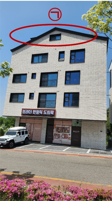 본건 전면 및 제시외 ㉠