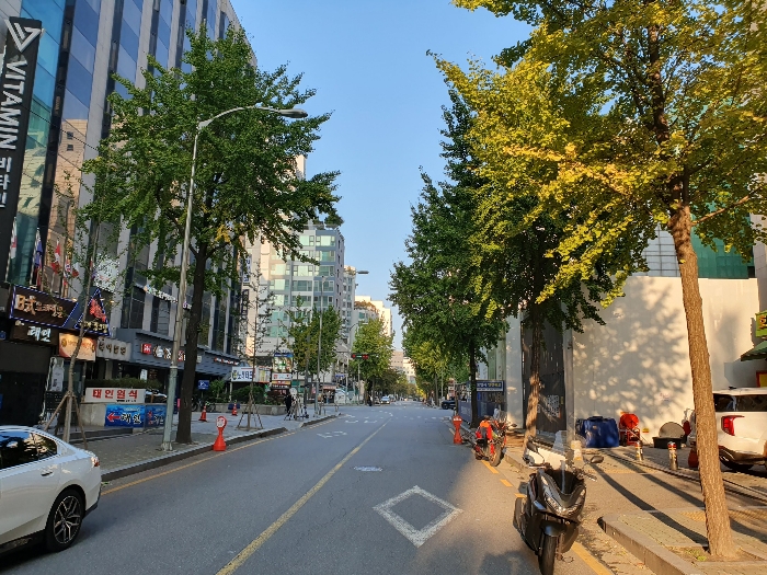 주변전경(남동측 노변)