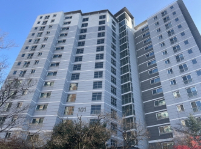 오포이편한세상 101동 전경