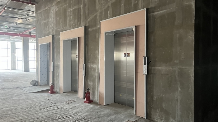 승강기 설비(3층) 중앙
