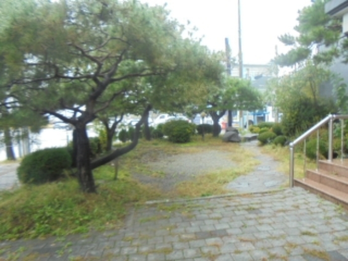 목적물 2번에 조경수