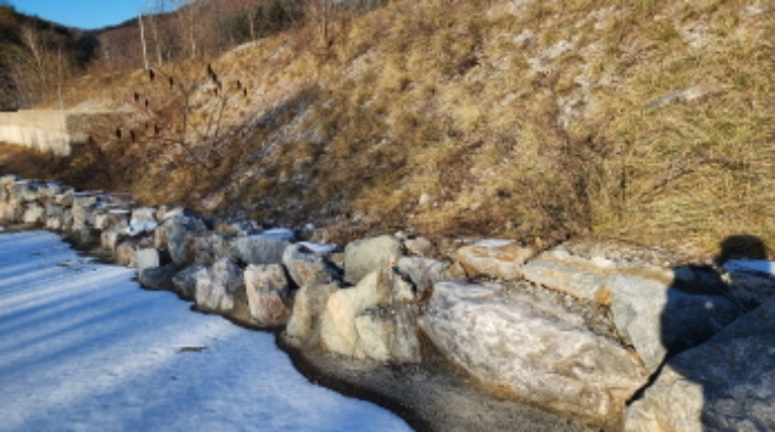 본건 14 전경 및 석축