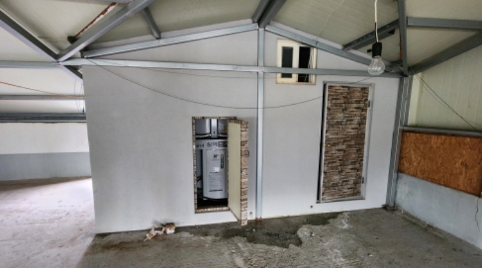 제시외 옥상 조립식판넬조 보일러실