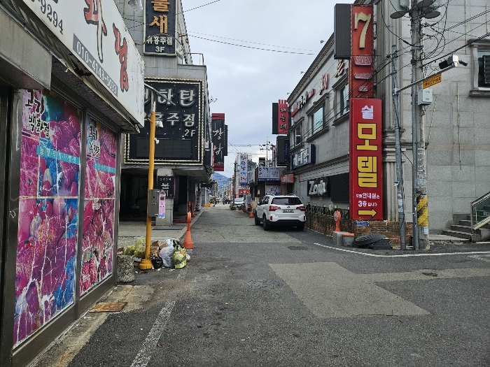 5.본건전경 및 북측도로부분