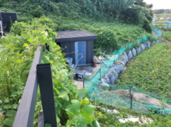 물건1번, 부속건물 단층 숙박시설 전경사진