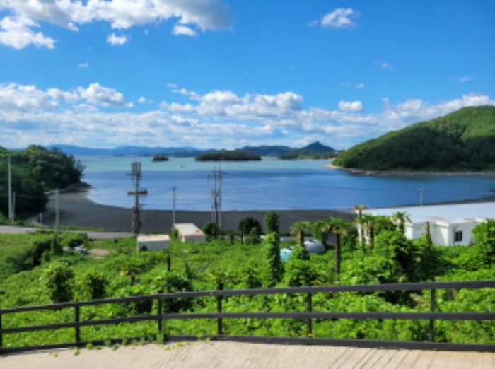 물건1번에서 내려다본 조망권 전경사진