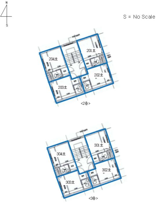 건물개황도 및 내부구조도