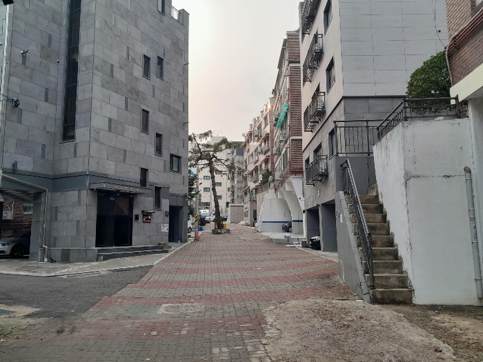 주위환경(북서측 도로변)